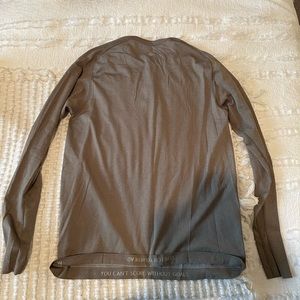 Lululemon metal vent tech Henley long sleeve shirt